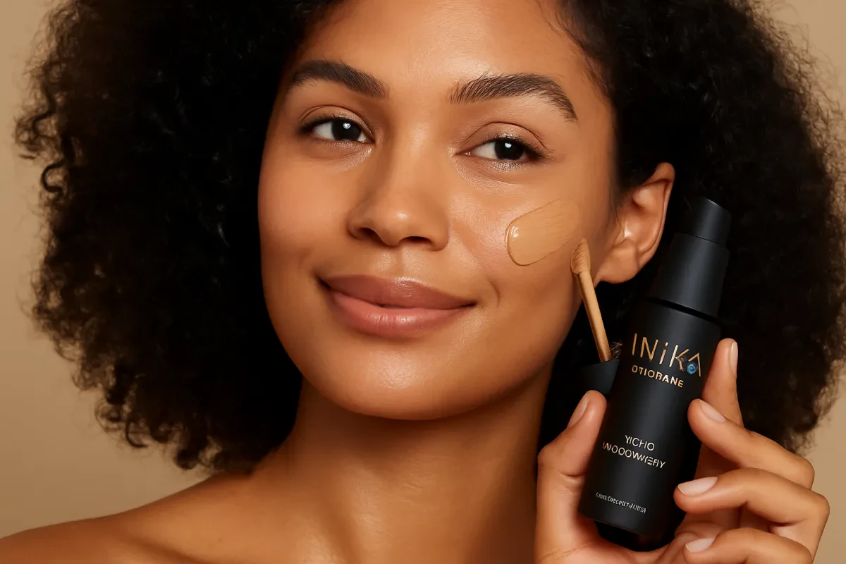Glow Naturally with INIKA Organic Liquid Foundation