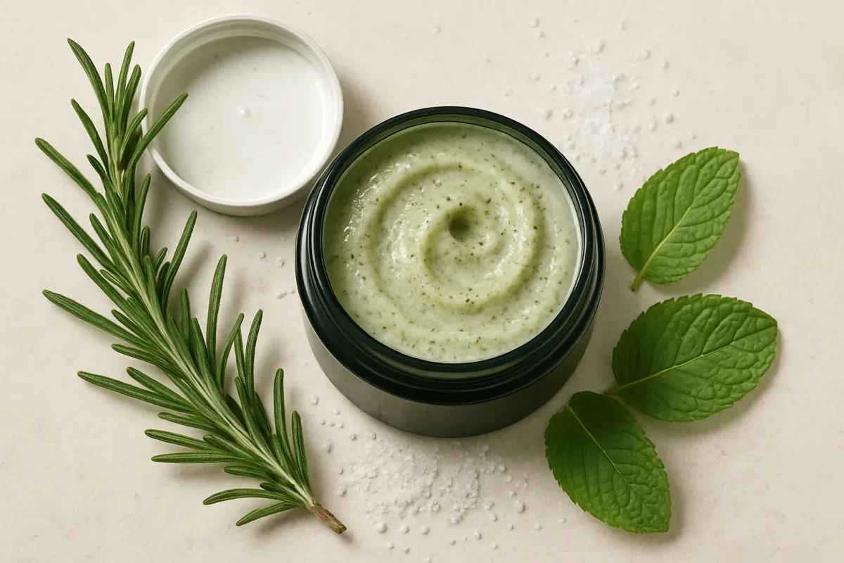 Deep Cleanse Scalp Exfoliant with Rosemary and Mint