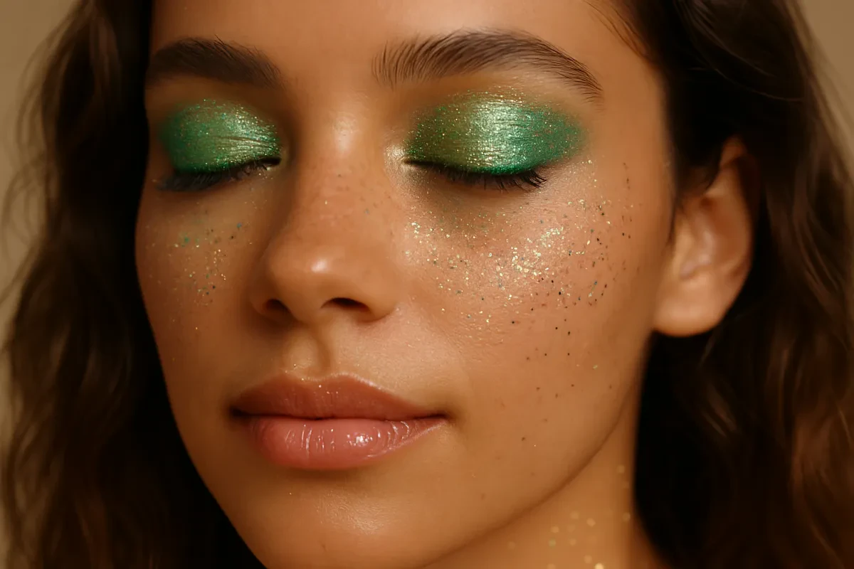 Sparkle Naturally with Organic Glitter Eye Shadow