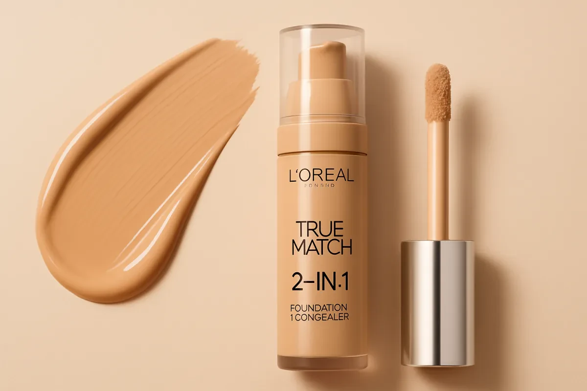 Effortless Coverage with L'Oreal 2-in-1 Makeup
