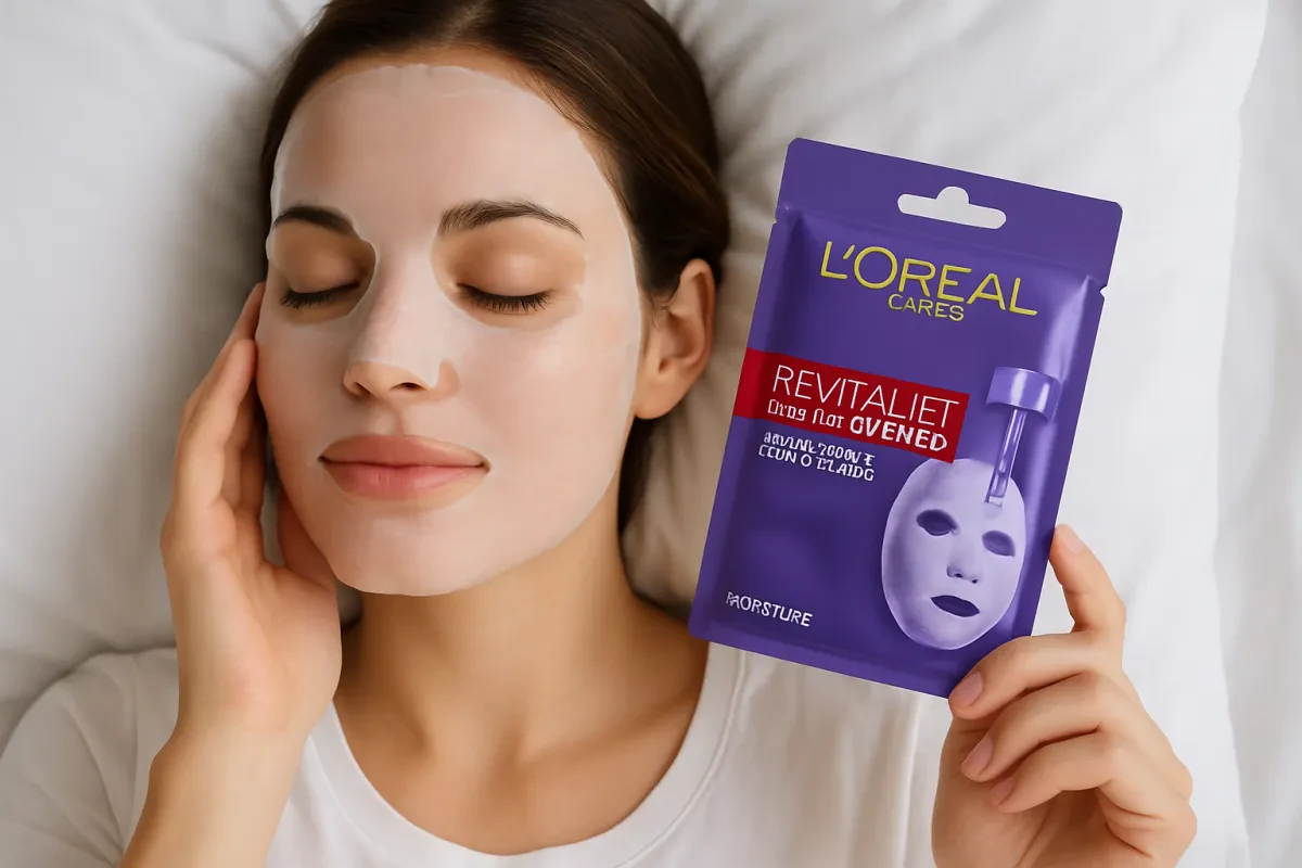Wake Up Youthful with L'Oreal Revitalift Mask