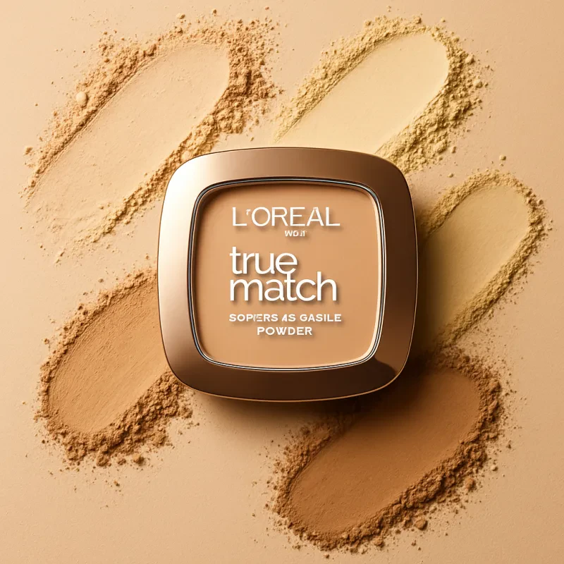 Discover the ideal match for your skin tone with L'Oreal's foundation powder