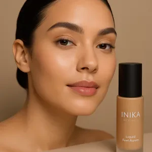 Achieve a Bright and Natural Look with INIKA Organic Liquid Foundation
