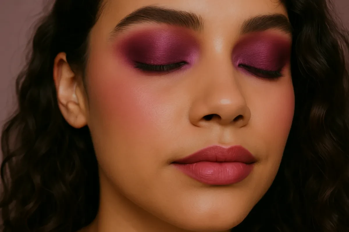 Embrace Bold Color with Plum Fairy Eyeshadow