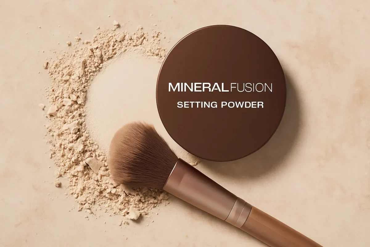 Flawless Finish with Mineral Fusion Setting Powder