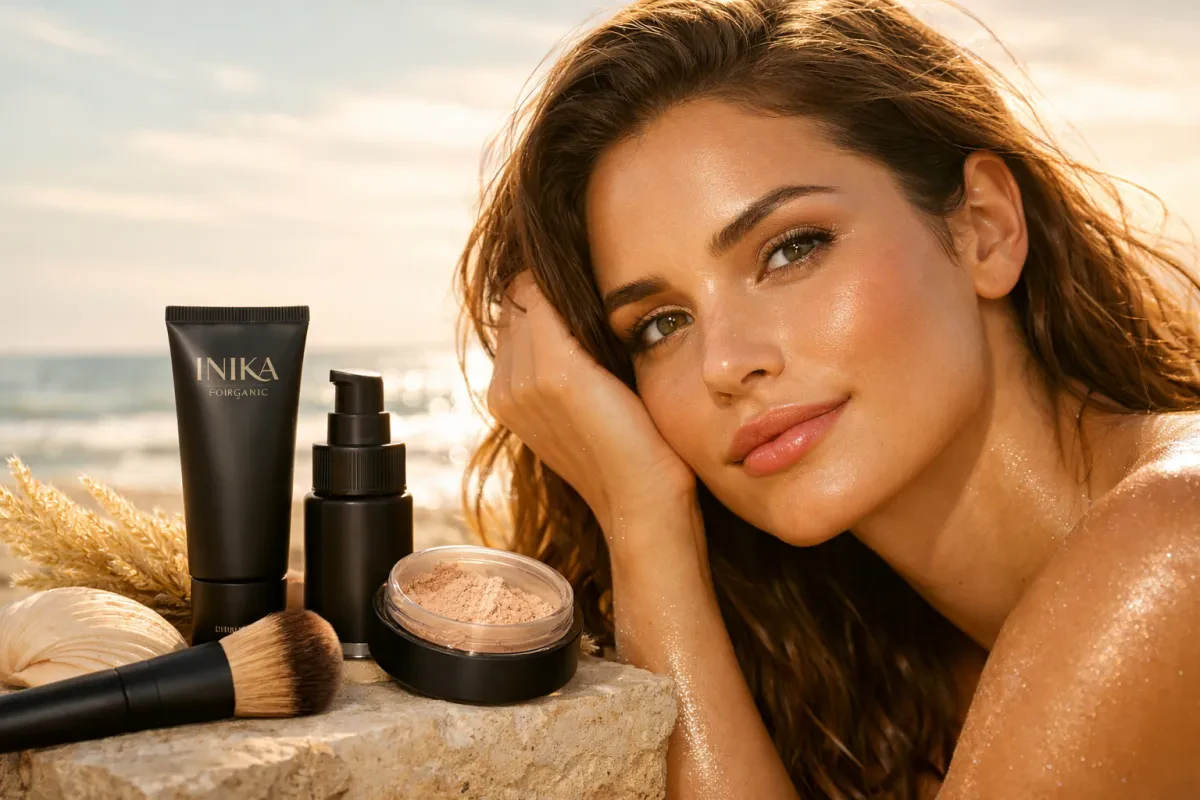 The Best Natural Glow with INIKA Foundation