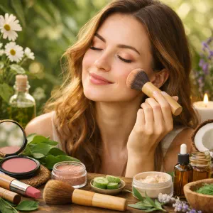 Discover how natural beauty products can lift your spirits and enhance your self-care routine
