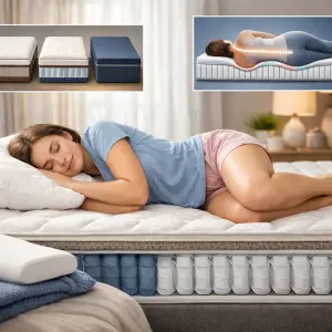 Find the ideal mattress that supports your sleep style and keeps you comfy at night