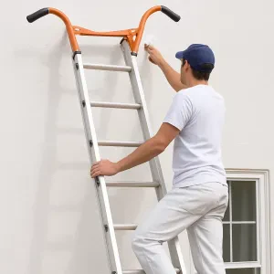 Make your painting projects safer and simpler with a reliable ladder stabilizer