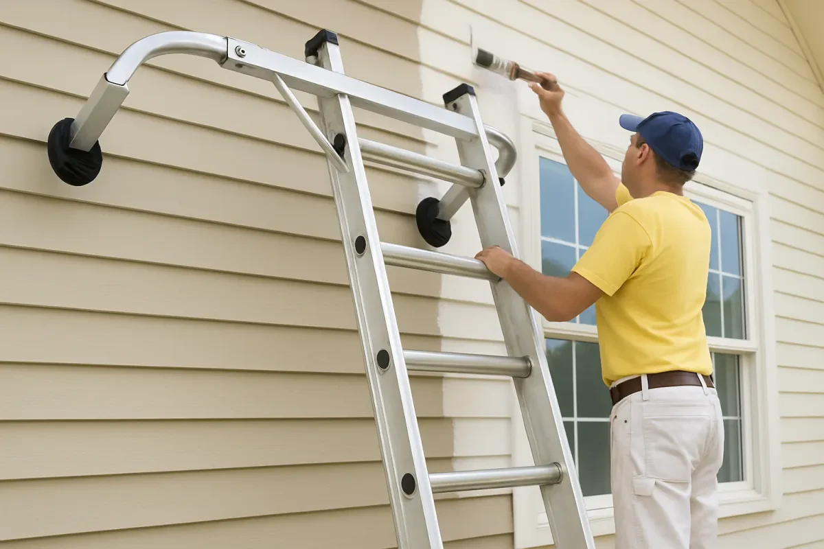 Ladder Stabilizer For Painting Projects Made Easy