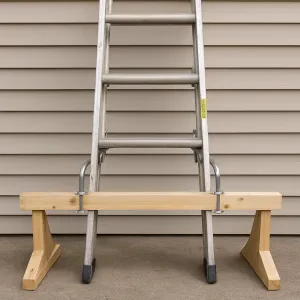 Simple and effective ways to make your own ladder stabilizer