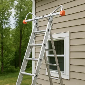 Keep Your Ladder Steady and Secure While You Work Outside