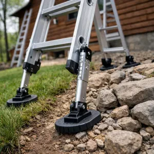 Discover the perfect ladder levelers to keep you steady and safe while you work