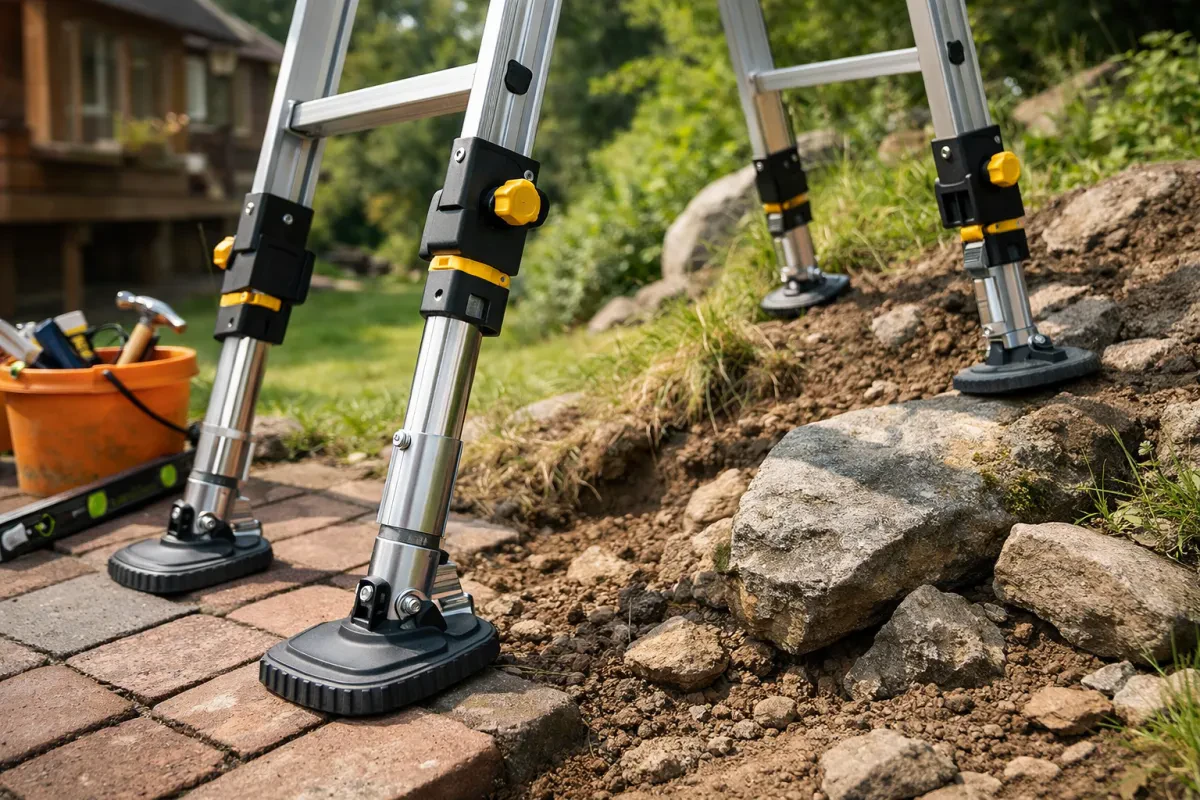 Top Benefits of Adjustable Ladder Levelers