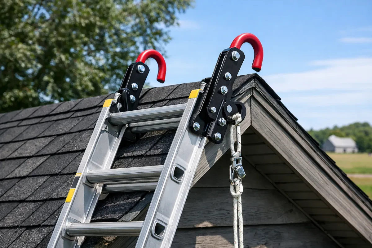 Heavy Duty Ladder Hooks for Ultimate Stability