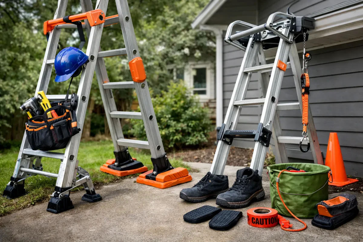 Essential Ladder Safety Accessories for Every Home