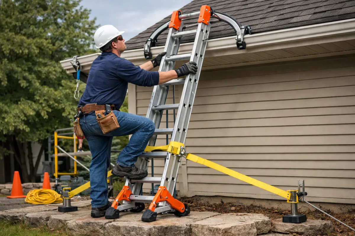 Top Ladder Stabilization Techniques for Safety