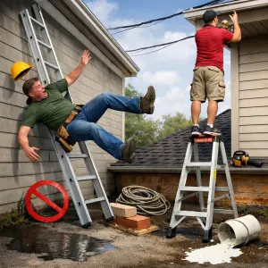Simple tips for using your ladder safely and avoiding common pitfalls