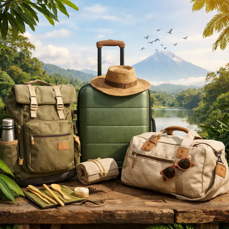 Travel light and green with eco-friendly luggage options