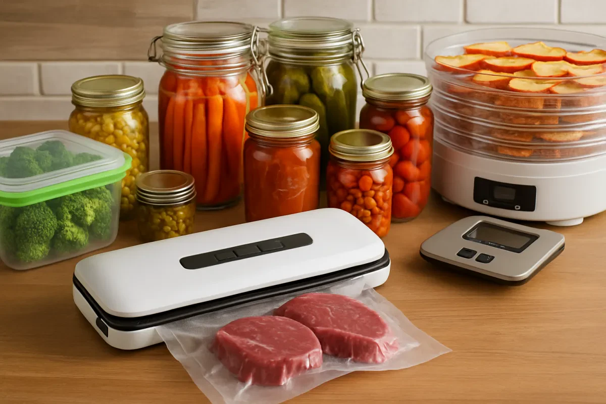 Top Food Preservation Tools for Home Chefs