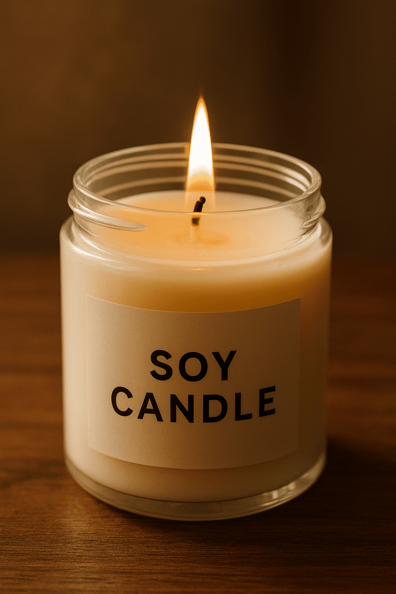 Make Your Own Sustainable Soy Candles at Home