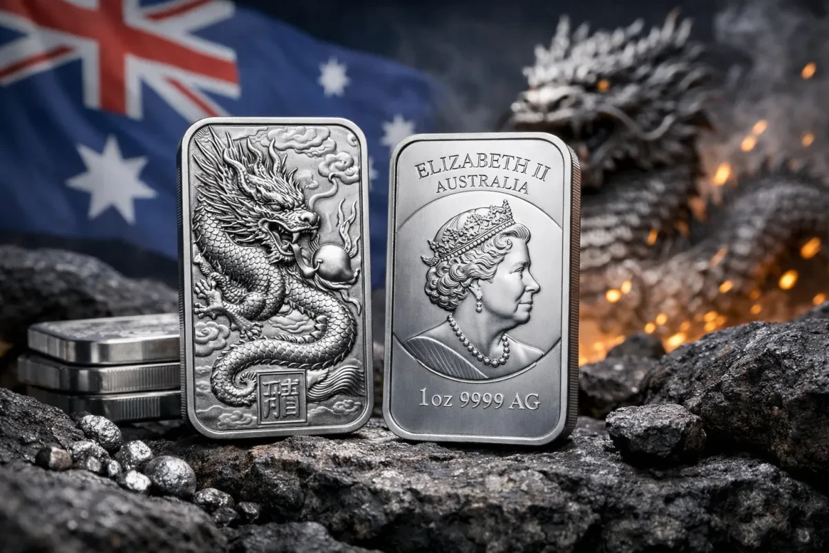 2024 1 oz Australian Silver Dragon Bars Review