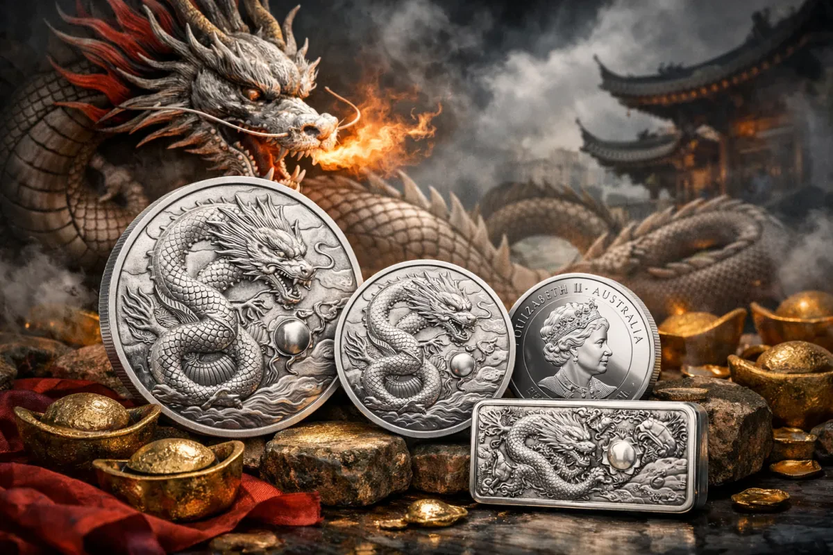 2023 Australian Silver Dragon Coin Set Review