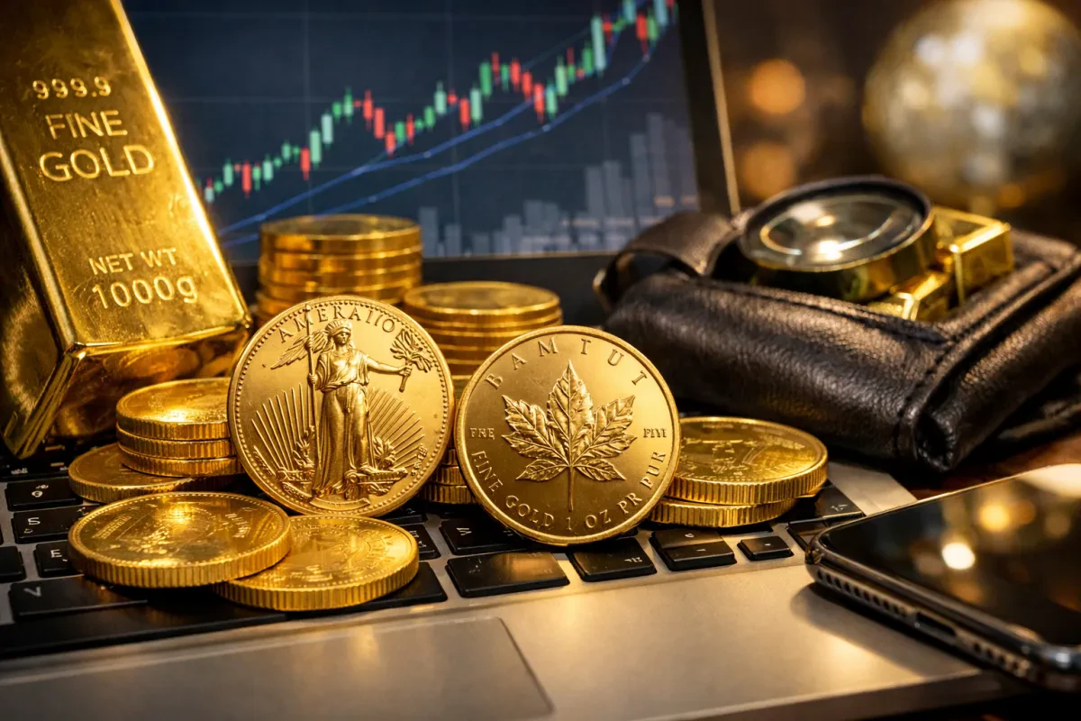 Buy Gold Coins Bullion Online Easily Today