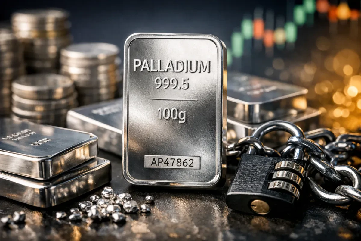 Buy Palladium Bars Securely in Simple Steps