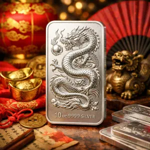 Discover the beauty and value of these stunning silver bars from the Perth Mint