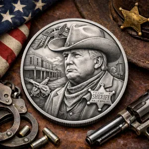 A shiny tribute celebrating a unique moment in history