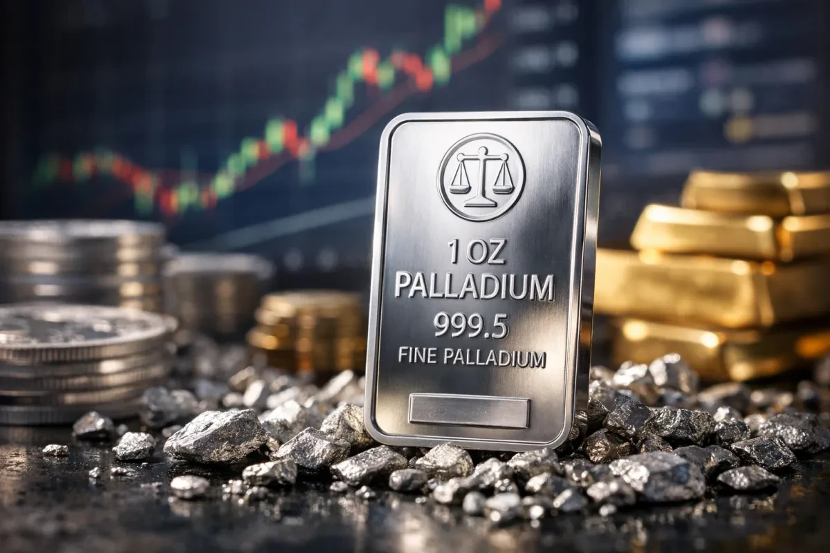 Invest in 1 oz Palladium Bar Today