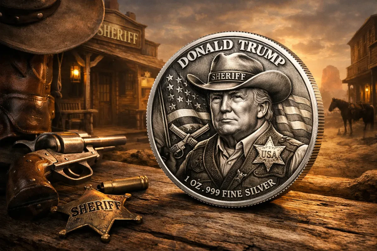 Donald Trump Sheriff Edition 1 oz Silver Coin