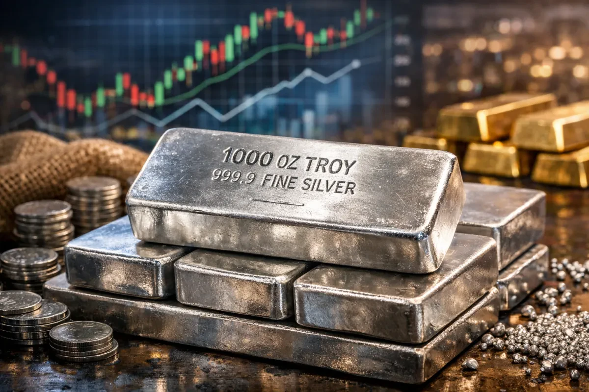 Buy 1000 Oz Silver Bar Today for Investment