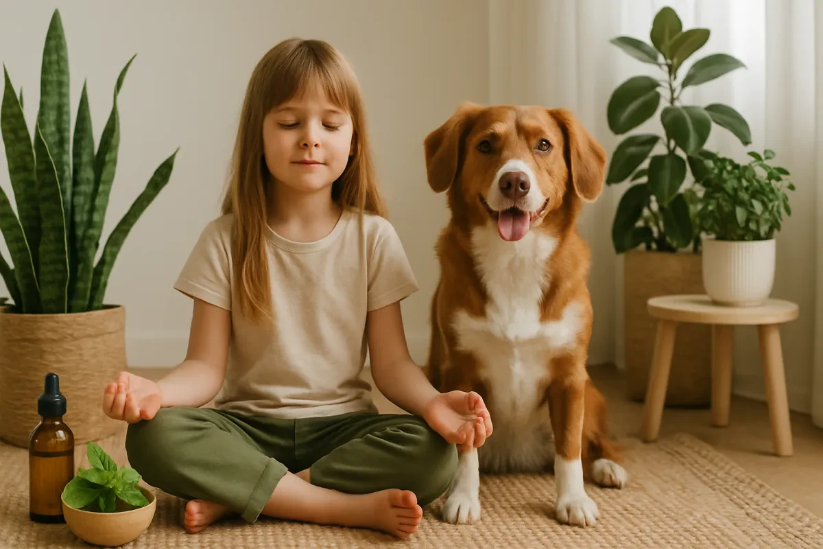 Natural Wellness for Kids and Pets Together
