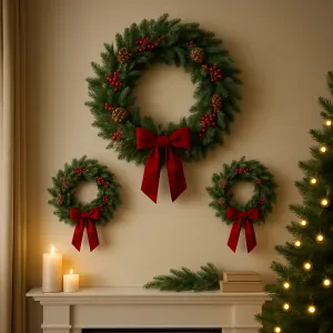 A practical guide to measuring, matching, and styling wreaths so your décor always feels balanced and inviting.