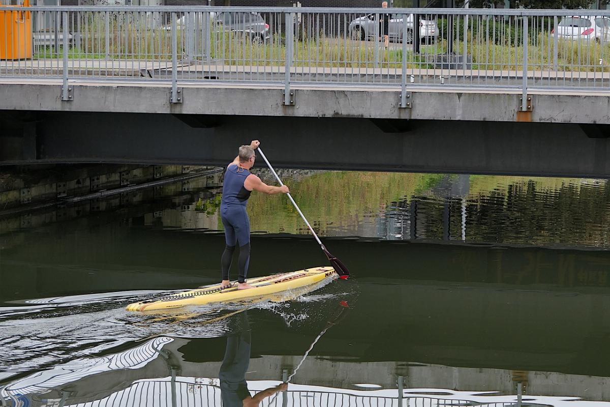 Blending Yoga and Paddleboards for Tranquil Fitness