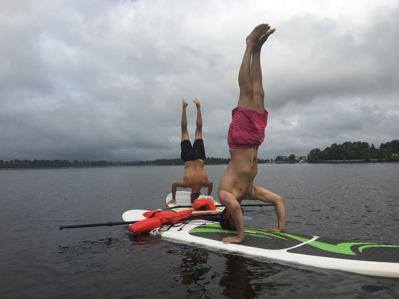 Discover the Harmony of Yoga and Paddleboards for Serene Physical Fitness