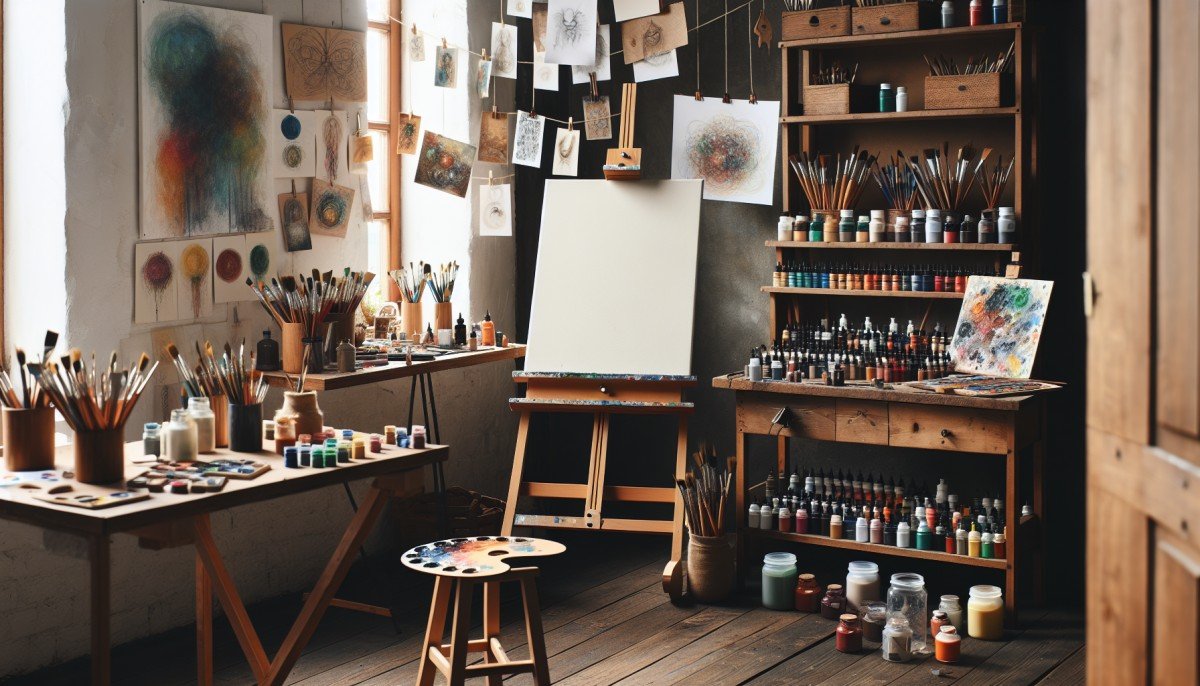 Smart Storage Ideas for Art Supplies