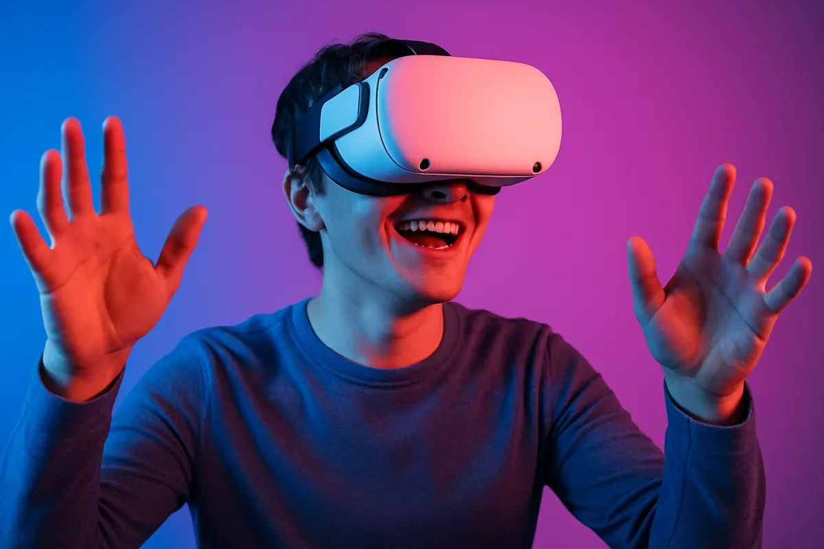 Experience Immersive Fun with a VR Headset