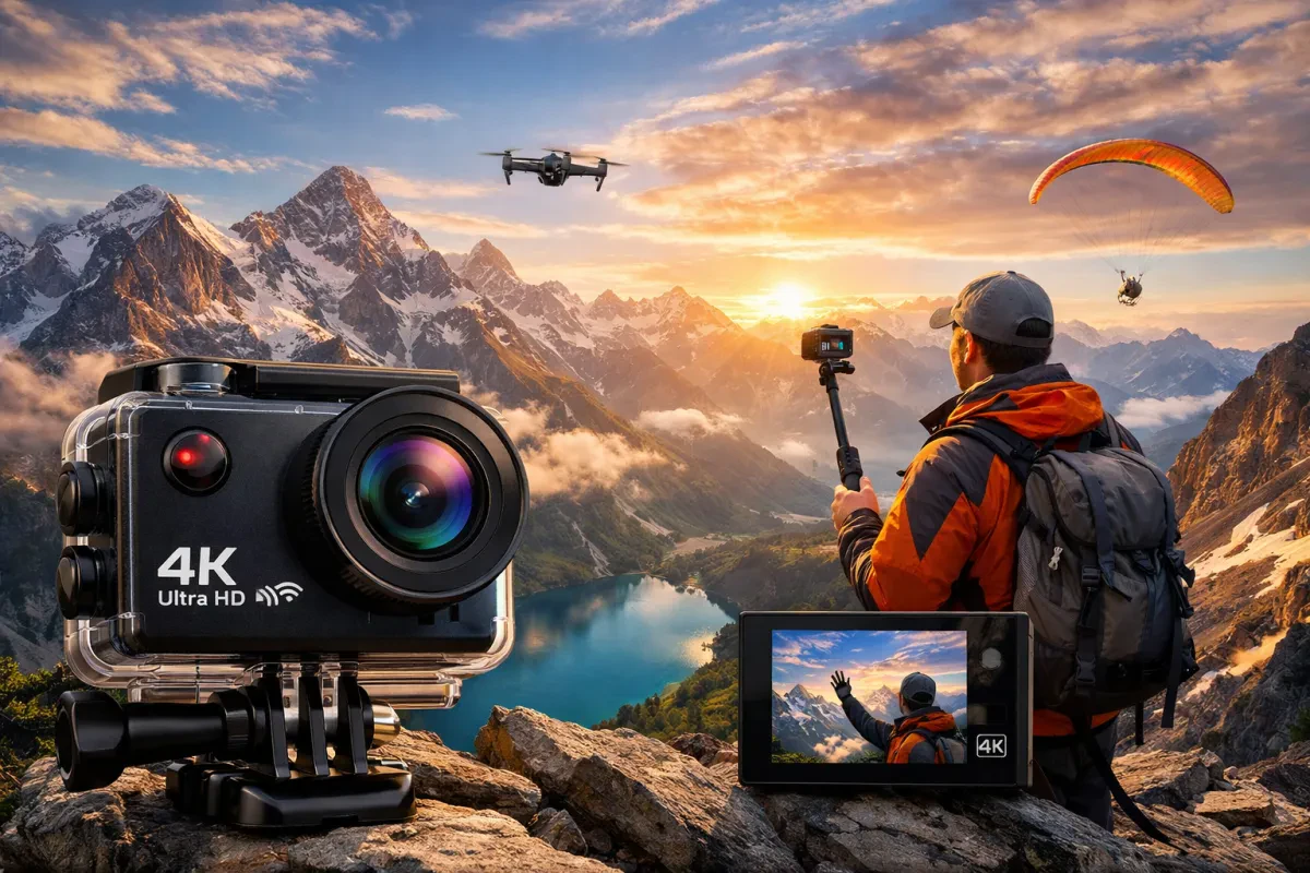 Capture Every Moment with SixBondsCam 4K Camera