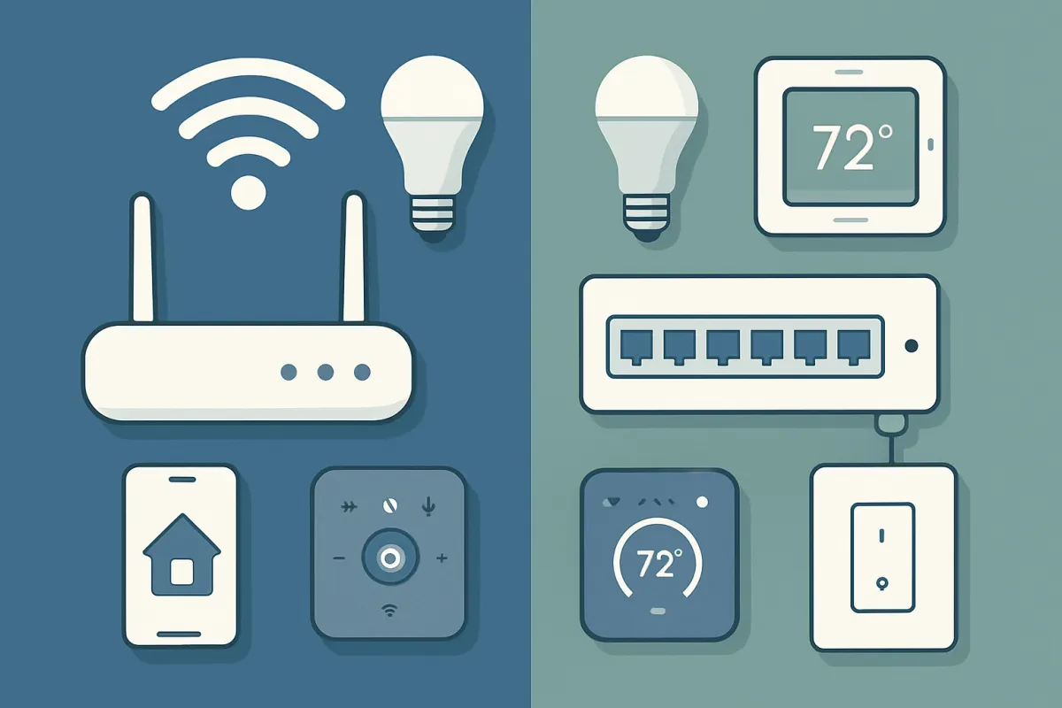 Wifi vs Wired Home Automation Devices Explained