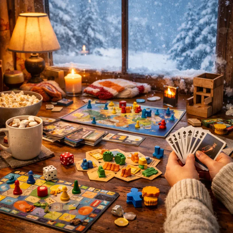 Cozy up and enjoy great times with family and friends indoors