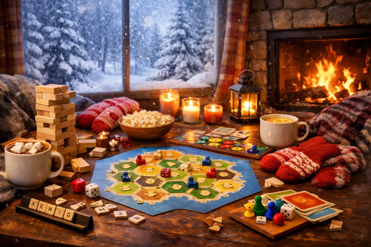 Brighten Your Snowstorm with Fun Board Games