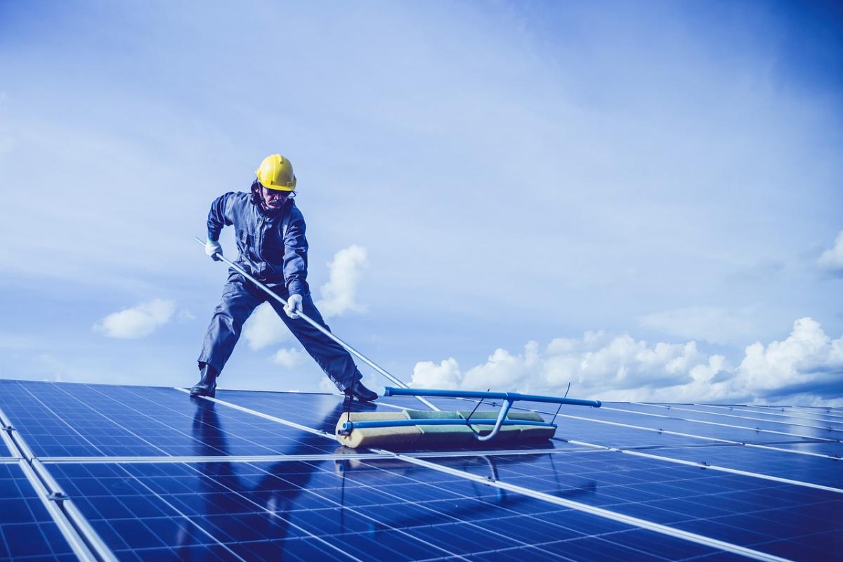 Boost Efficiency by Cleaning Your Solar Panels