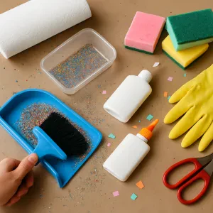 Quick tips to tackle craft cleanup without the stress