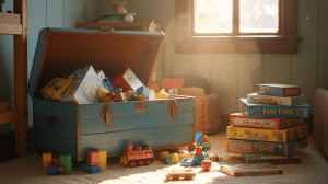 Simple ways to keep your kids' toys organized all year round