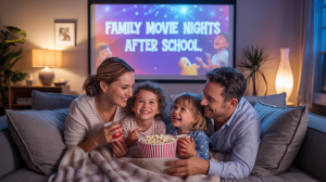 Easy ideas to make your family movie nights extra special and fun after a busy day