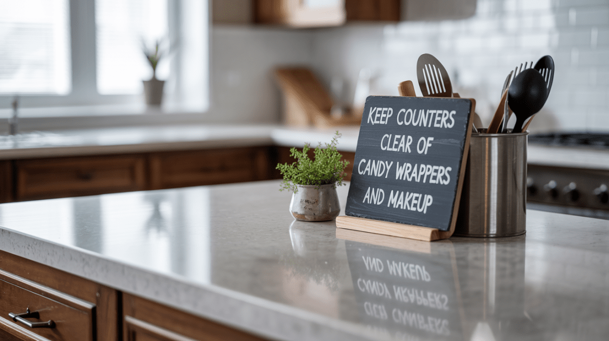 7 Easy Ways to Keep Counters Clear of Candy Wrappers and Makeup