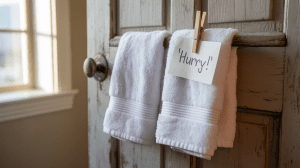 Simple tips to keep your towels organized and ready to go when time is tight